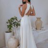 Off White Boho Bridal Dress Beach Wedding Summer